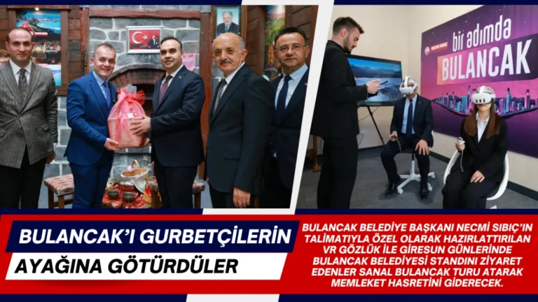 Bulancak’ı gurbetçilerin ayağına götürdüler