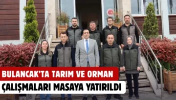 Bulancak’ta tarım ve orman çalışmaları masaya yatırıldı