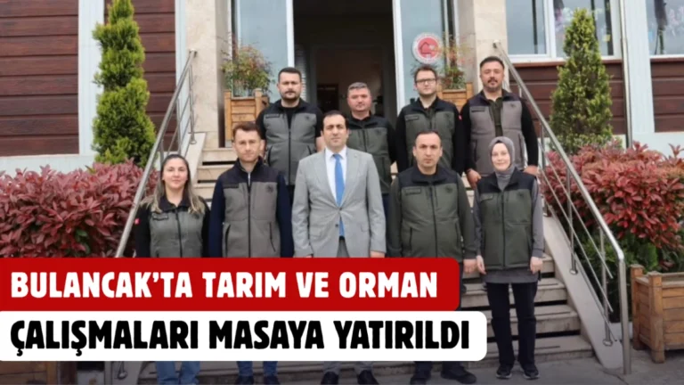 Bulancak’ta tarım ve orman çalışmaları masaya yatırıldı
