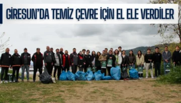 Giresun’da Temiz Çevre İçin El Ele Verdiler