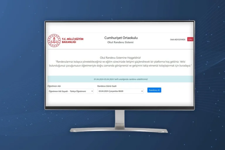Okullarda güvenliğe yeni adım… Veli Randevu Sistemi yenileniyor