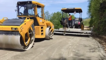 Trabzon’da yol çalışmaları aralıksız sürüyor