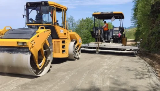 Trabzon’da yol çalışmaları aralıksız sürüyor