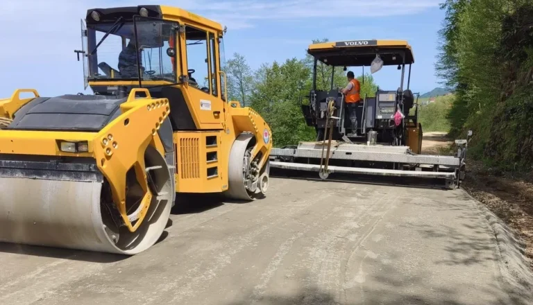 Trabzon’da yol çalışmaları aralıksız sürüyor