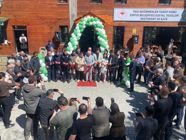 Giresun’da Turizm Yatırımları Sürüyor: Tabiat Parkı’na Yapılan Sosyal Tesis Hizmete Açıldı