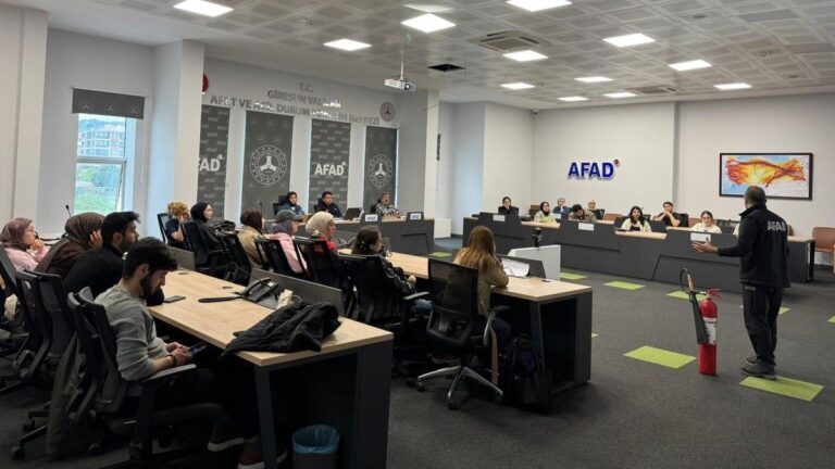 Geleceğin Öğretmenlerine AFAD’dan Hayati Eğitim