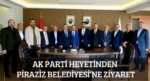 AK Parti Heyetinden Piraziz Belediyesi’ne Ziyaret