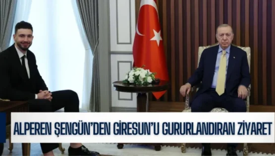 Alperen Şengün’den Giresun’u gururlandıran ziyaret