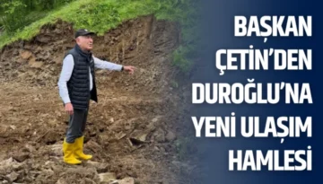 Başkan Çetin’den Duroğlu’na Yeni Ulaşım Hamlesi