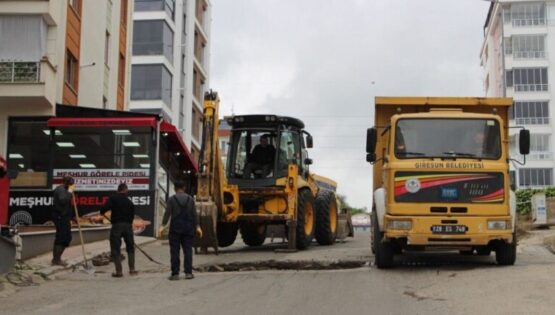 Giresun Belediyesi’nden Eş Zamanlı Hizmet Seferberliği