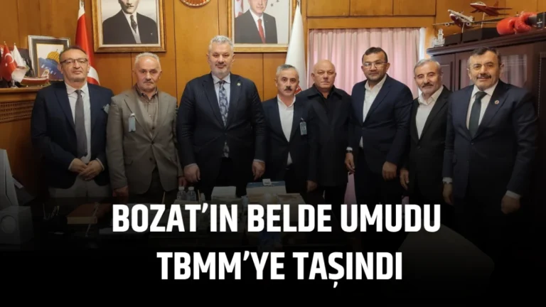 Bozat’ın Belde Umudu TBMM’ye Taşındı