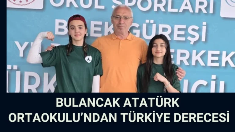 Bulancak Atatürk Ortaokulu’ndan Türkiye Derecesi