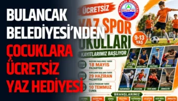 Bulancak Belediyesi’nden Çocuklara Ücretsiz Yaz Hediyesi