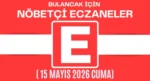 Bulancak İçin 15 Mayıs Cuma Akşamı Nöbetçi Eczane Hangisi?