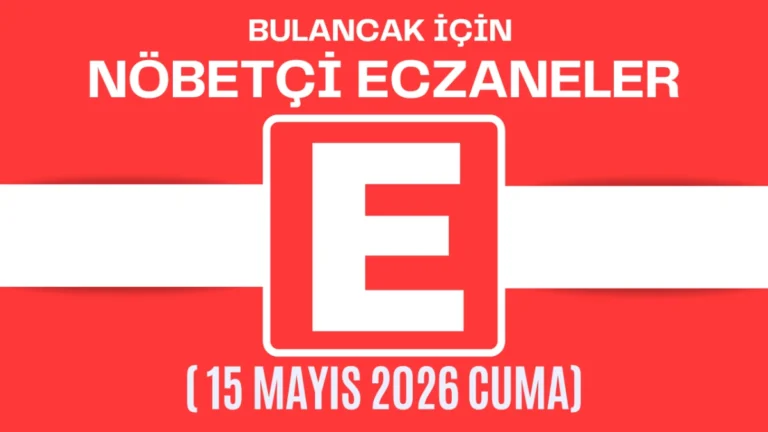 Bulancak İçin 15  Mayıs Cuma Akşamı Nöbetçi Eczane Hangisi?