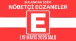 Bulancak İçin 19 Mayıs Salı Akşamı Nöbetçi Eczane Hangisi?