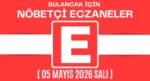Bulancak İçin 5 Mayıs Salı Akşamı Nöbetçi Eczane Hangisi?