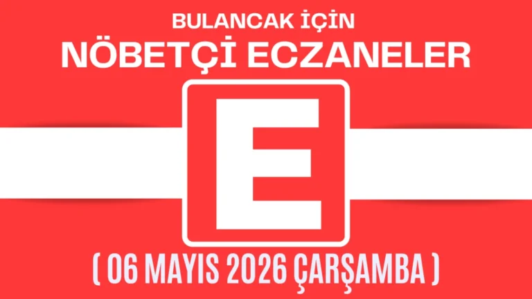 Bulancak İçin 6 Mayıs Çarşamba Akşamı Nöbetçi Eczane Hangisi?