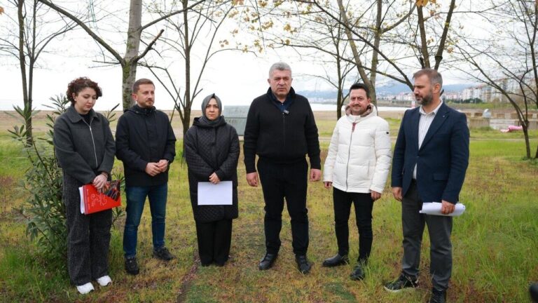 Halk Plajı Projesi İçin Çalışmalar Başladı