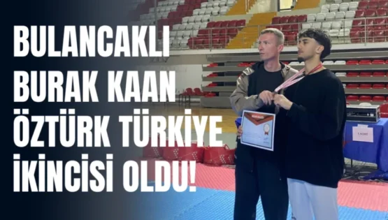 Bulancaklı Burak Kaan Öztürk Türkiye İkincisi Oldu!