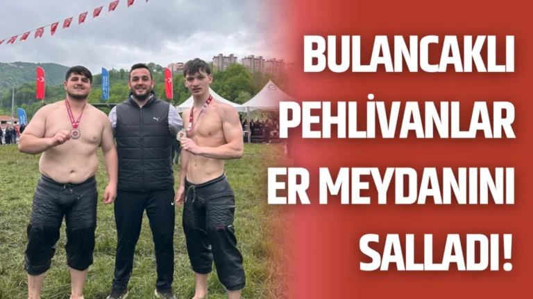 Bulancaklı Pehlivanlar Er Meydanını Salladı!