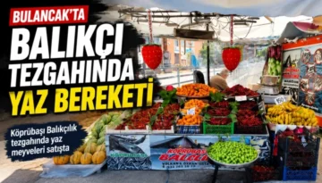 Bulancak’ta Balıkçı Tezgahında Yaz Bereketi