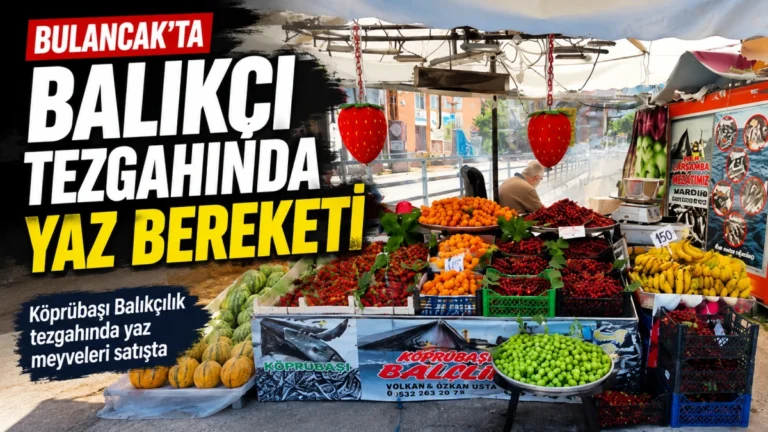 Bulancak’ta Balıkçı Tezgahında Yaz Bereketi