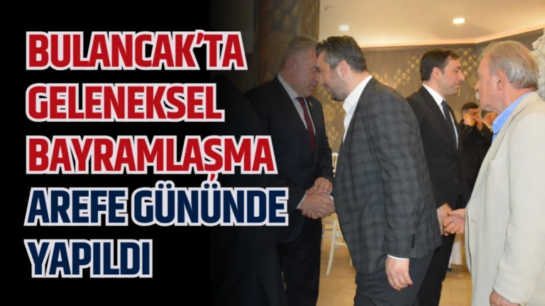 Bulancak’ta Geleneksel Bayramlaşma Arefe Gününde Yapıldı