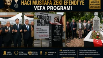Bulancak’ta Hacı Mustafa Zeki Efendi’ye Vefa Programı