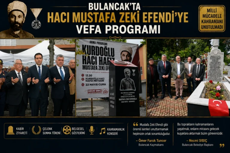 Bulancak’ta Hacı Mustafa Zeki Efendi’ye Vefa Programı