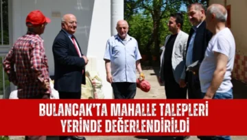 Bulancak’ta Mahalle Talepleri Yerinde Değerlendirildi