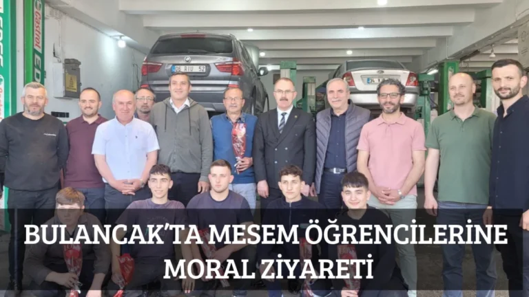 Bulancak’ta MESEM Öğrencilerine Moral Ziyareti