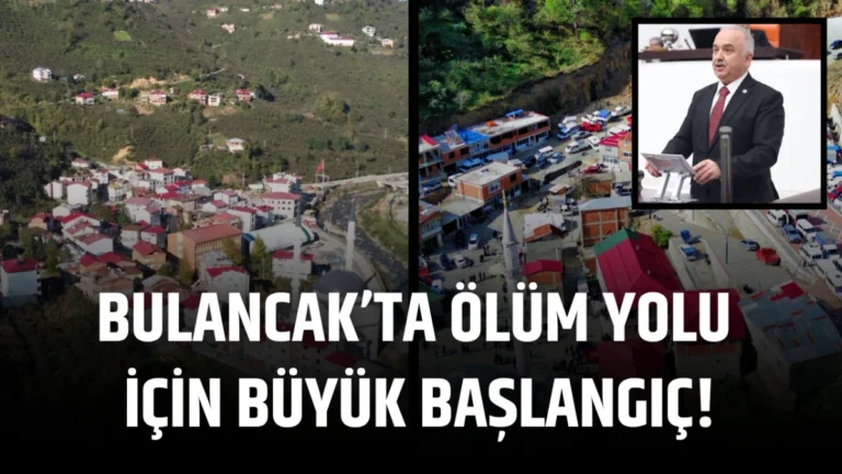 Bulancak’ta Ölüm Yolu İçin Büyük Başlangıç!
