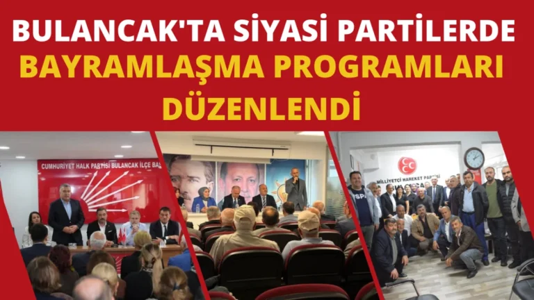 Bulancak’ta siyasi partilerde bayramlaşma programları düzenlendi