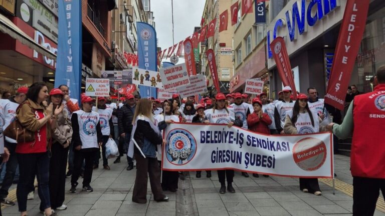 Emekçinin Sesi Giresun’dan Yükseldi
