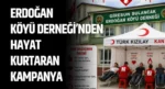Erdoğan Köyü Derneği’nden Hayat Kurtaran Kampanya