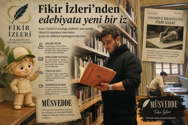 Fikir İzleri, Yeni Nesil Edebiyat Topluluğu Oldu