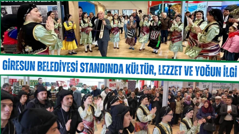 Giresun Belediyesi Standında Kültür, Lezzet ve Yoğun İlgi