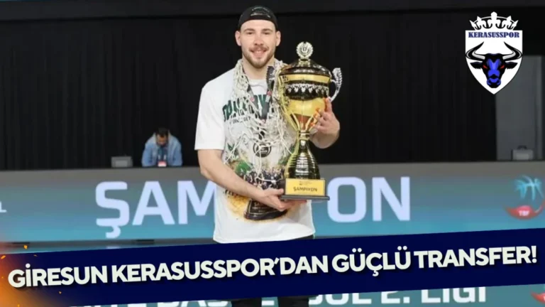 Giresun Kerasusspor’dan Güçlü Transfer!