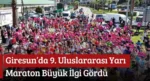 Giresun’da 9. Uluslararası Yarı Maraton Büyük İlgi Gördü