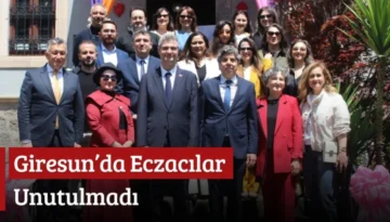 Giresun’da Eczacılar Unutulmadı