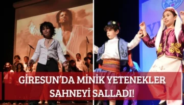 Giresun’da Minik Yetenekler Sahneyi Salladı!