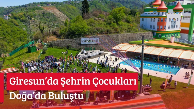Giresun’da Şehrin Çocukları Doğa’da Buluştu