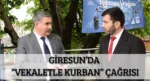 Giresun’da “Vekaletle Kurban” Çağrısı