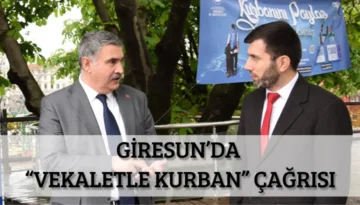 Giresun’da “Vekaletle Kurban” Çağrısı
