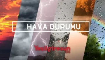 Giresun’da Bulutlu ve Yağışlı Hava: Hafta Sonu Boyunca Yağış Bekleniyor