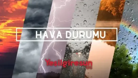 Giresun’da Bulutlu ve Yağışlı Hava: Hafta Sonu Boyunca Yağış Bekleniyor