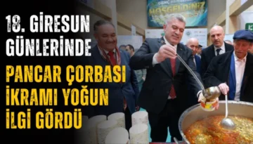 İstanbul’da Pancar Çorbası İkramı Yoğun İlgi Gördü