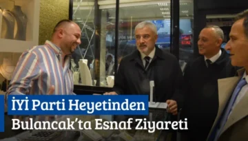 İYİ Parti Heyetinden Bulancak’ta Esnaf Ziyareti