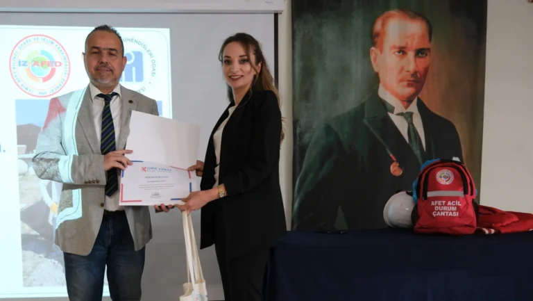 İzmir afetlere müdahalede iş sağlığı ve güvenliği eğitimi